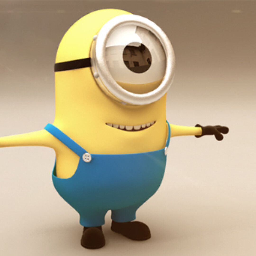 آموزش مدلسازی کاراکتر مینیون