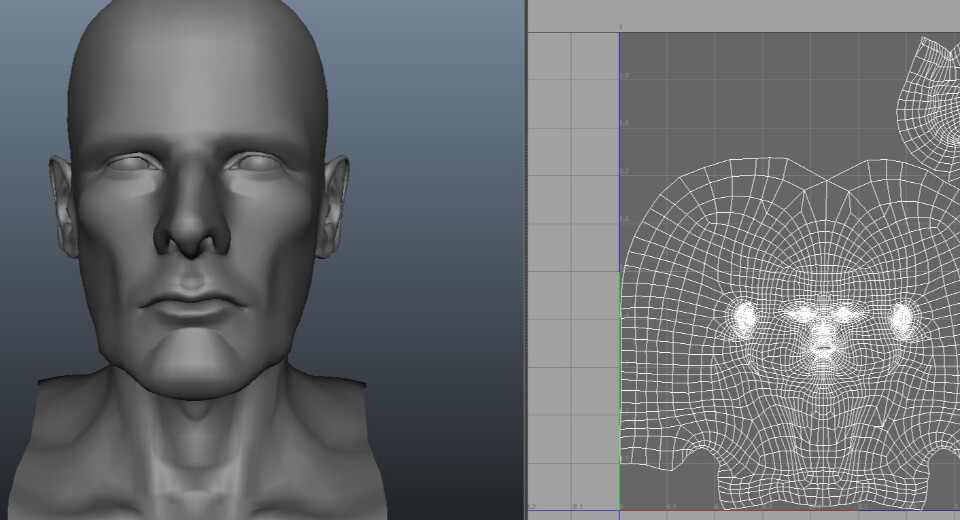 آموزش UV در نرم افزار مایا 2013
