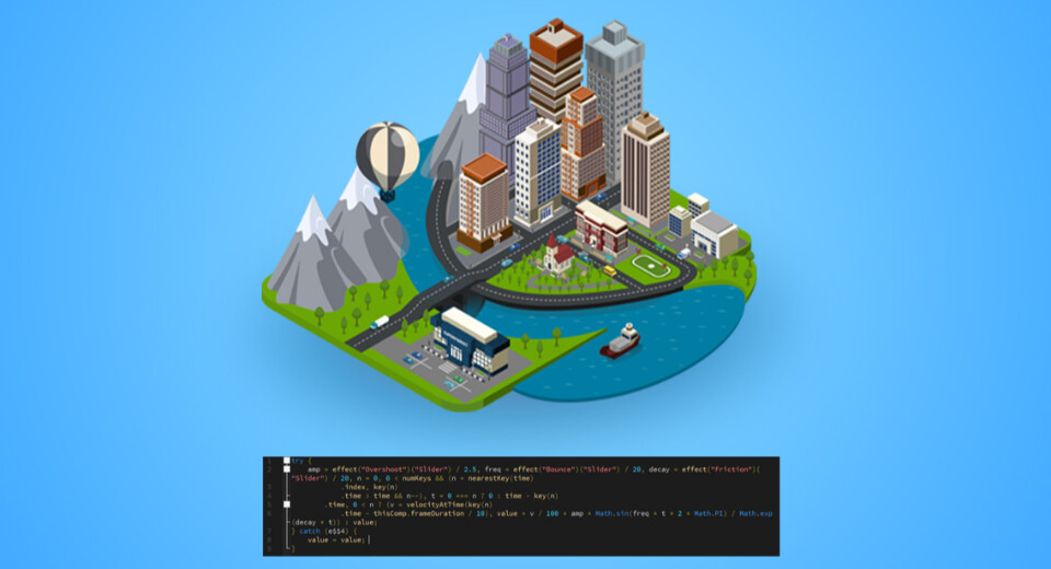 آموزش ایجاد افکت Bounce در نرم افزار After Effects