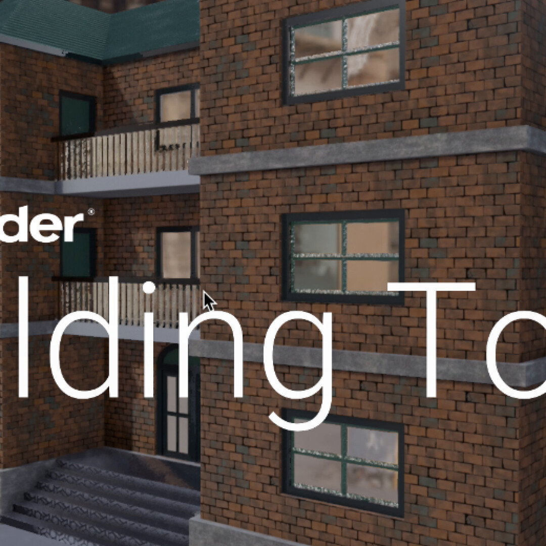آموزش کار با ابزار Building Tools