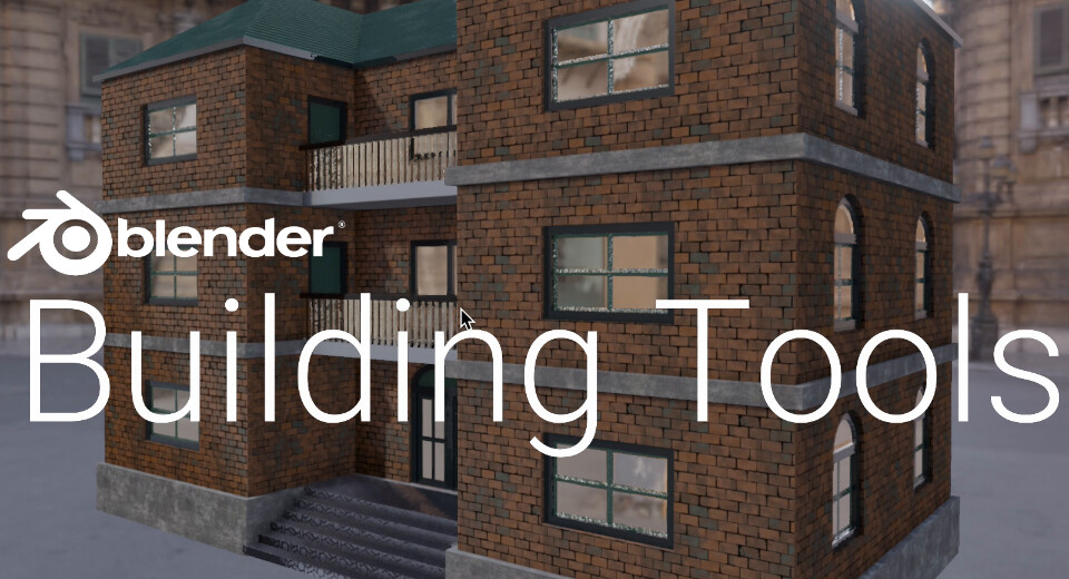 آموزش کار با ابزار Building Tools