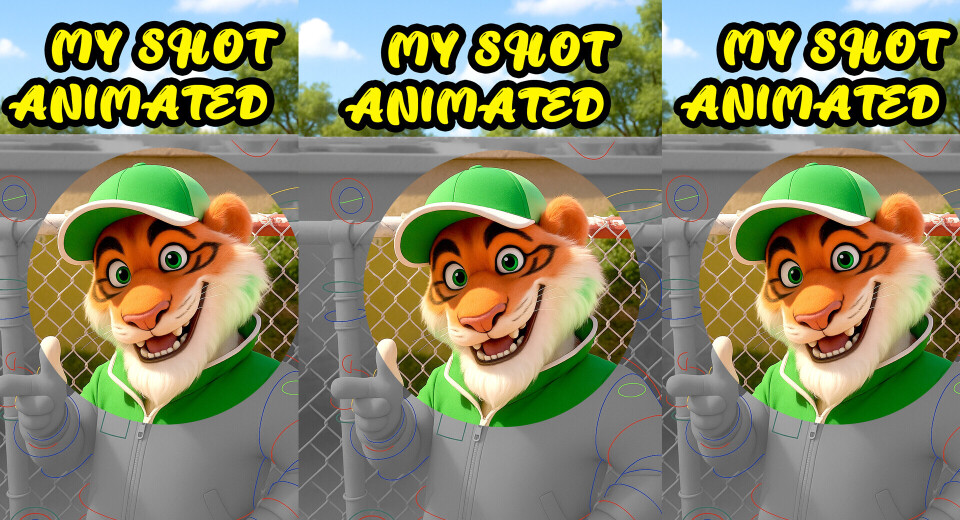 بخشی از انیمیت های من در انیمیشن بچه زرنگ