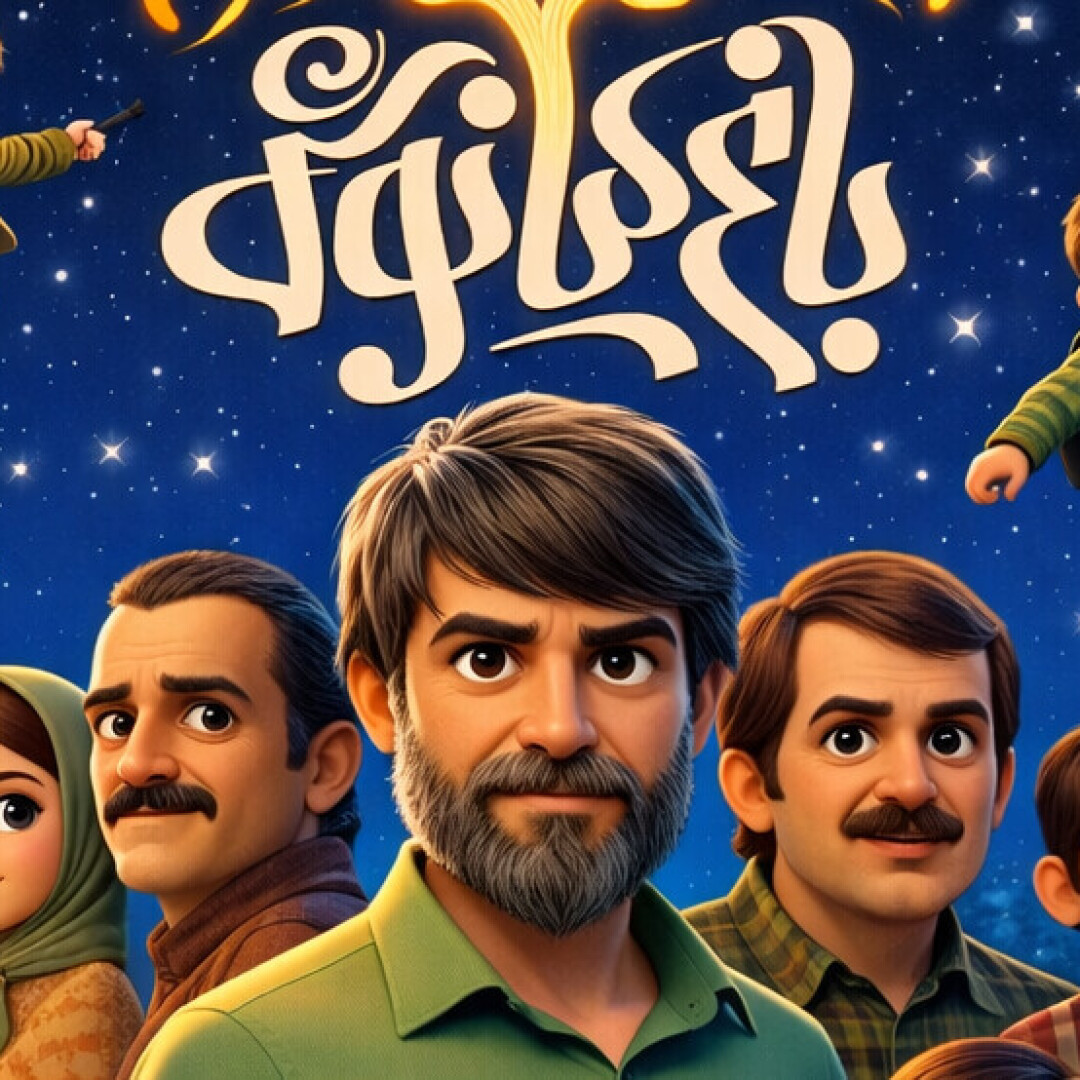 بخشی از پشت صحنه انیمیت فیلم باغ کیانوش