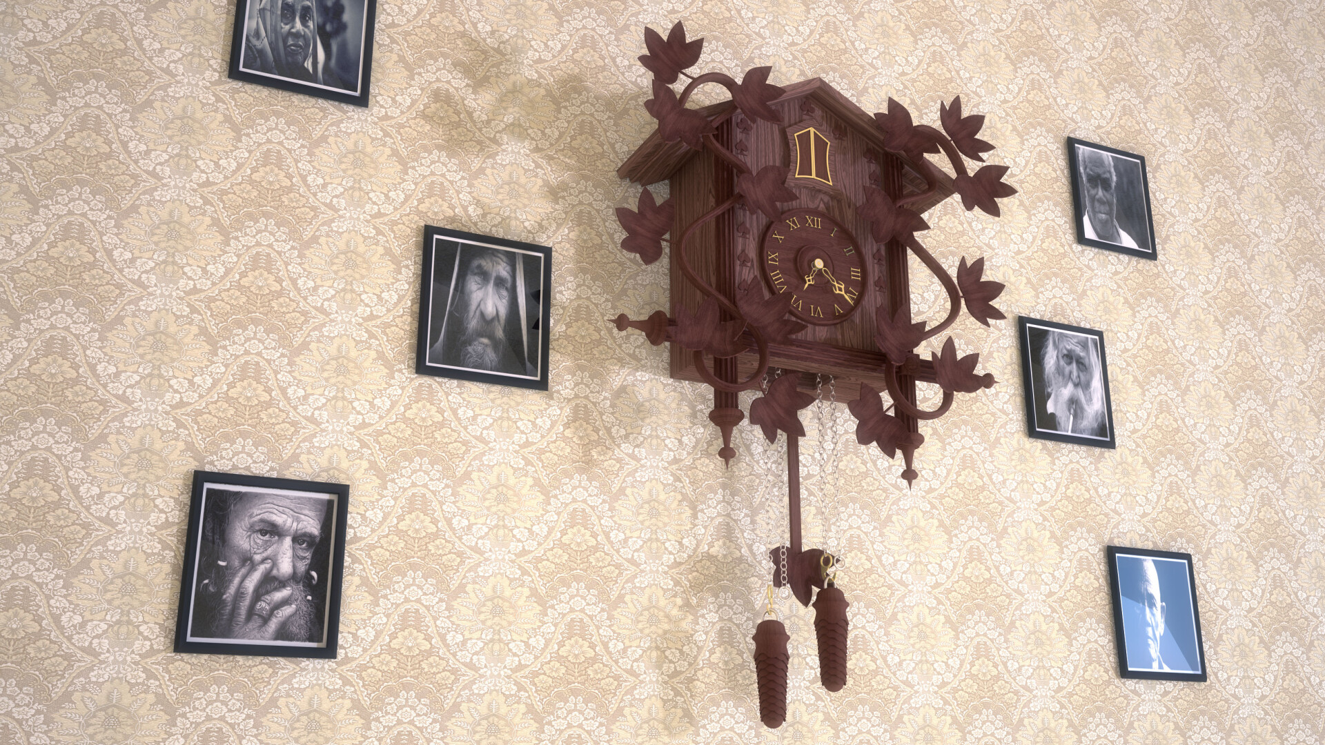 Clock Of Nursing Home - تصویر 2509