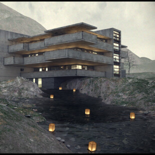 کمپ کوهستانی "طرحی متفاوت"