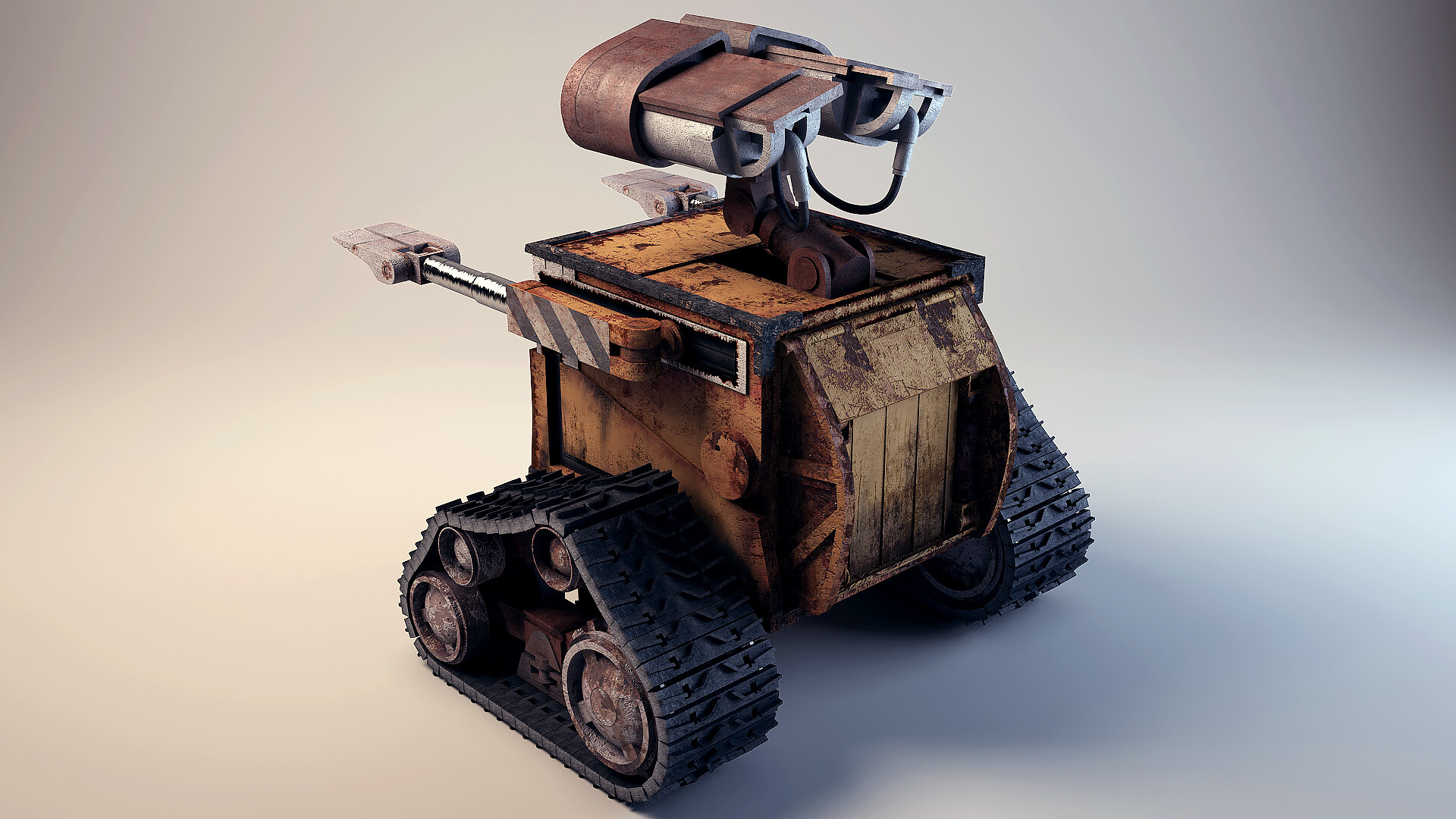 Wall-E ( High Poly )T_T - تصویر 2029
