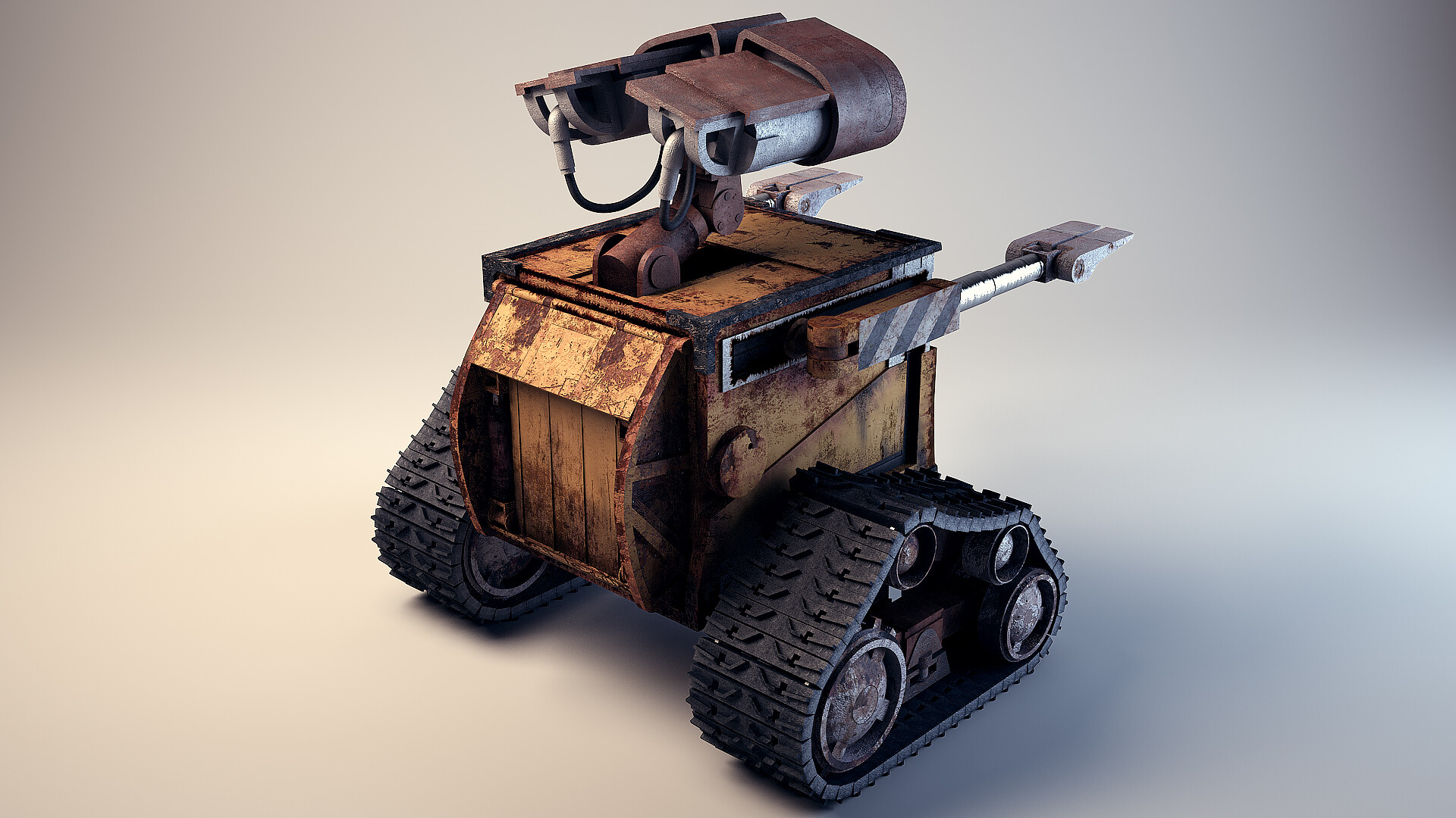 Wall-E ( High Poly )T_T - تصویر 2030