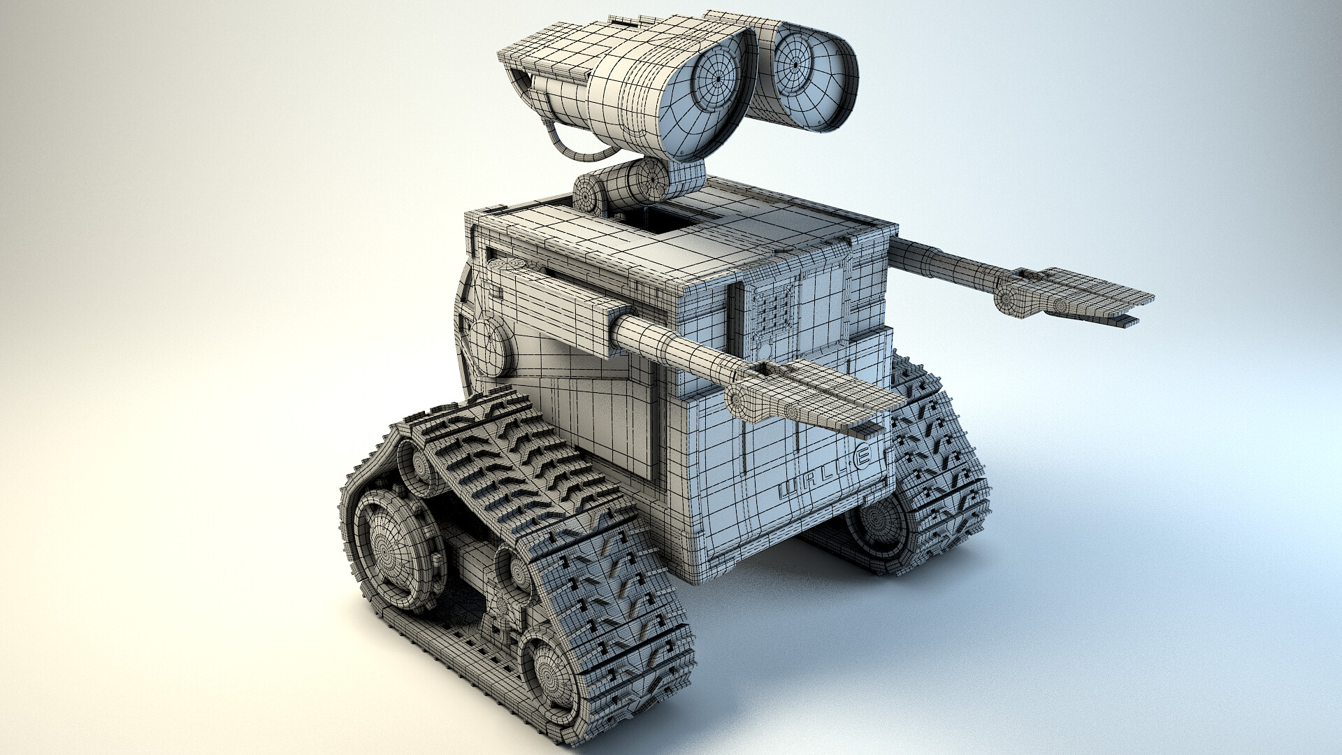 Wall-E ( High Poly )T_T - تصویر 2031