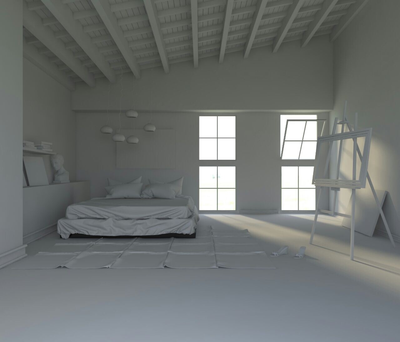 اتاقک زیرشیروانی ! - تصویر 5236