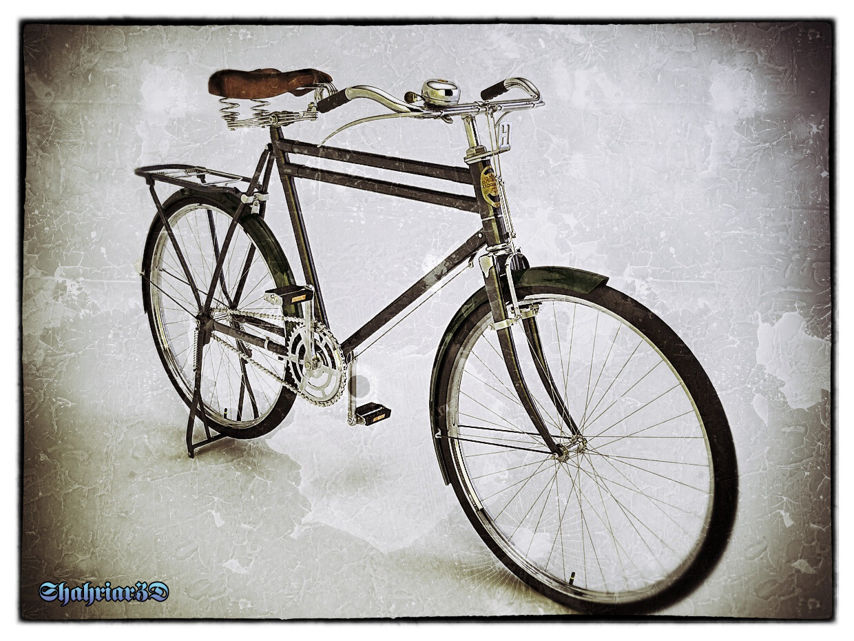 دوچرخه قدیمی(highPoly) - تصویر 69