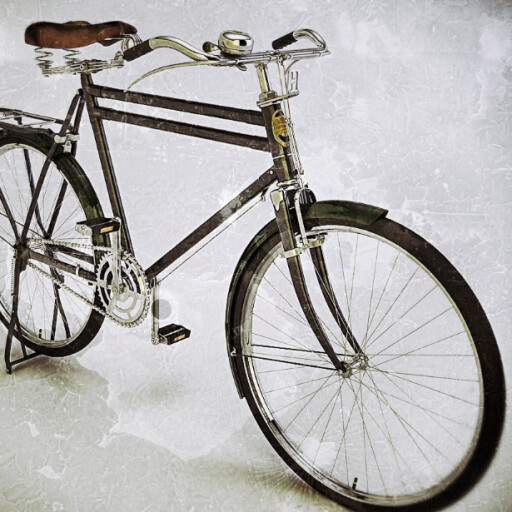 دوچرخه قدیمی(highPoly)
