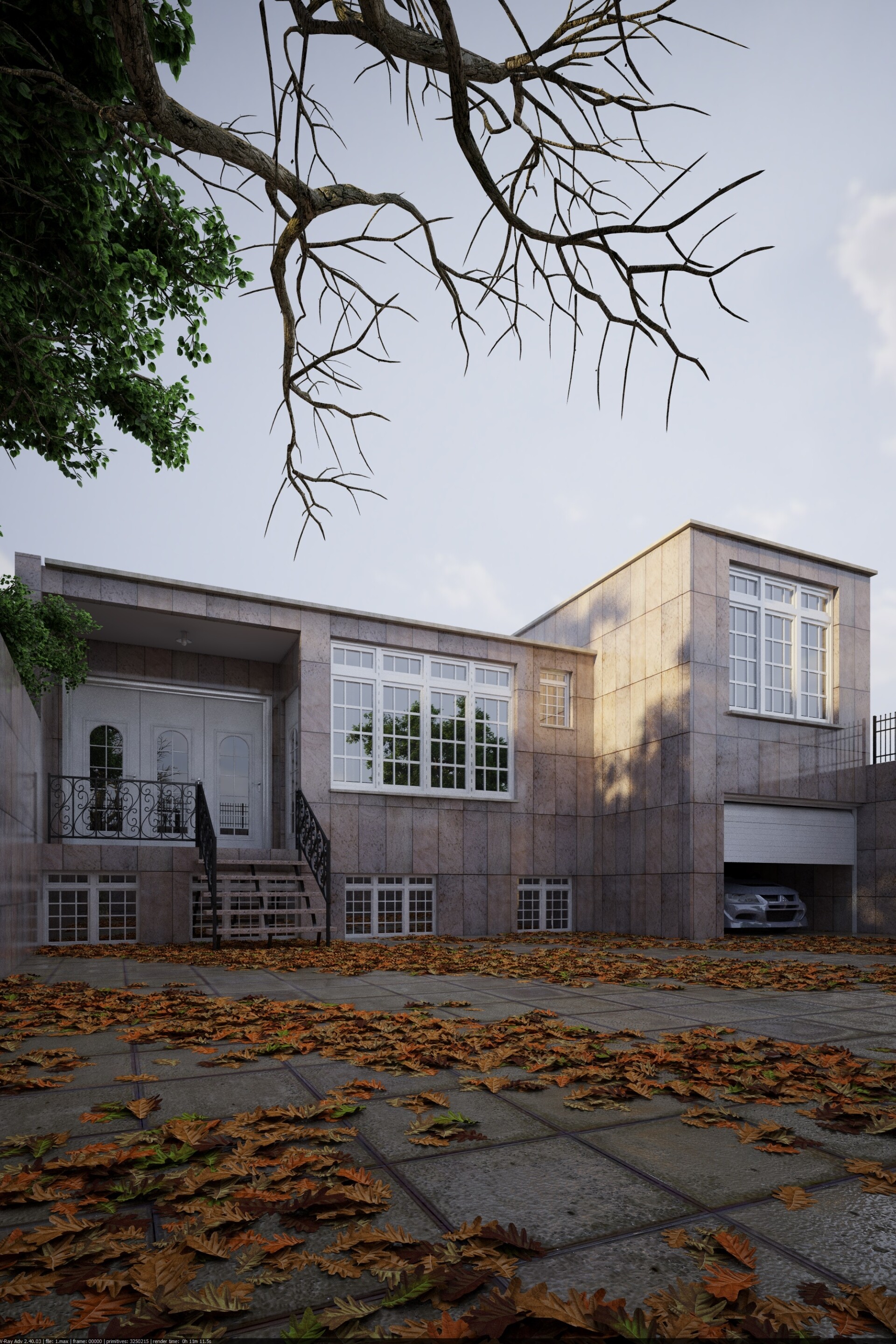 RENDER(home)exterior - تصویر 3038