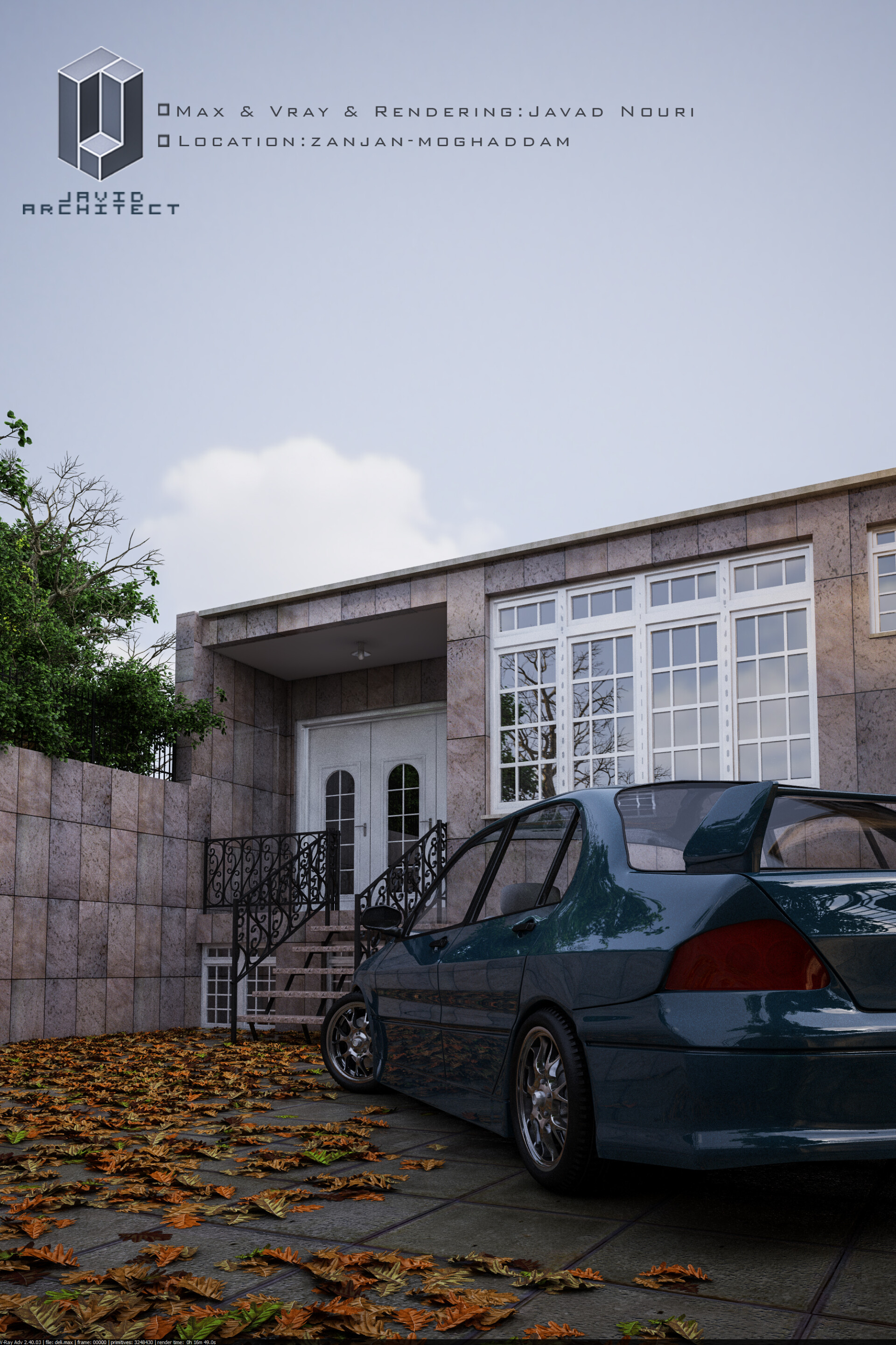 RENDER(home)exterior - تصویر 3039