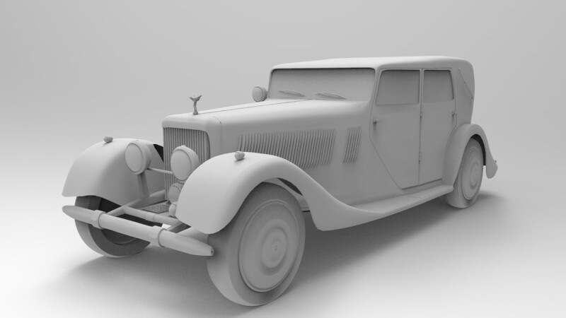 اولین نمونه کار بعد یک ماه اموزش مایا - تصویر 2915