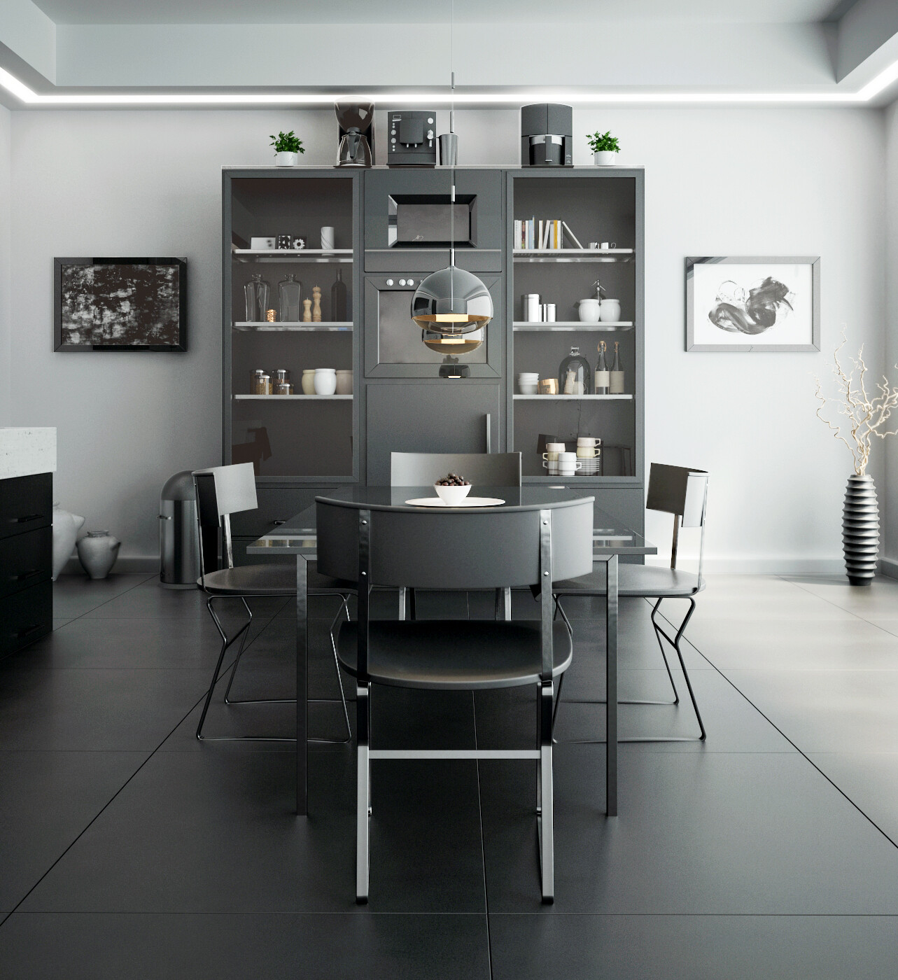 Black kitchen - تصویر 2921