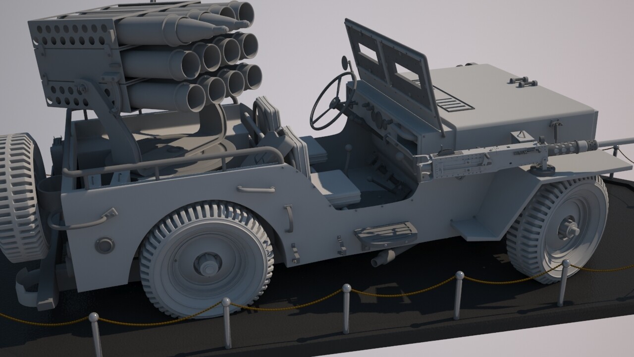 Modeling Old Jeep - تصویر 2819