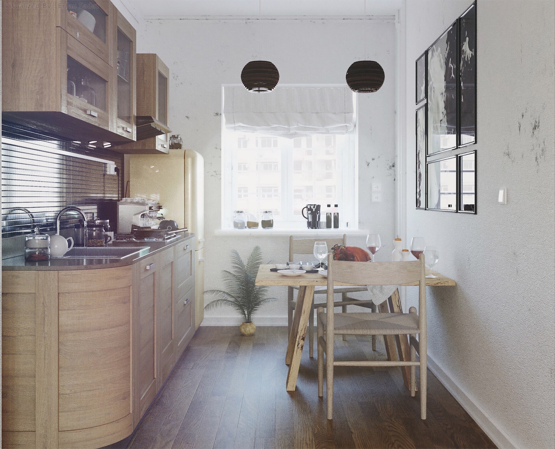 Small Apartment-Corona - تصویر 4196