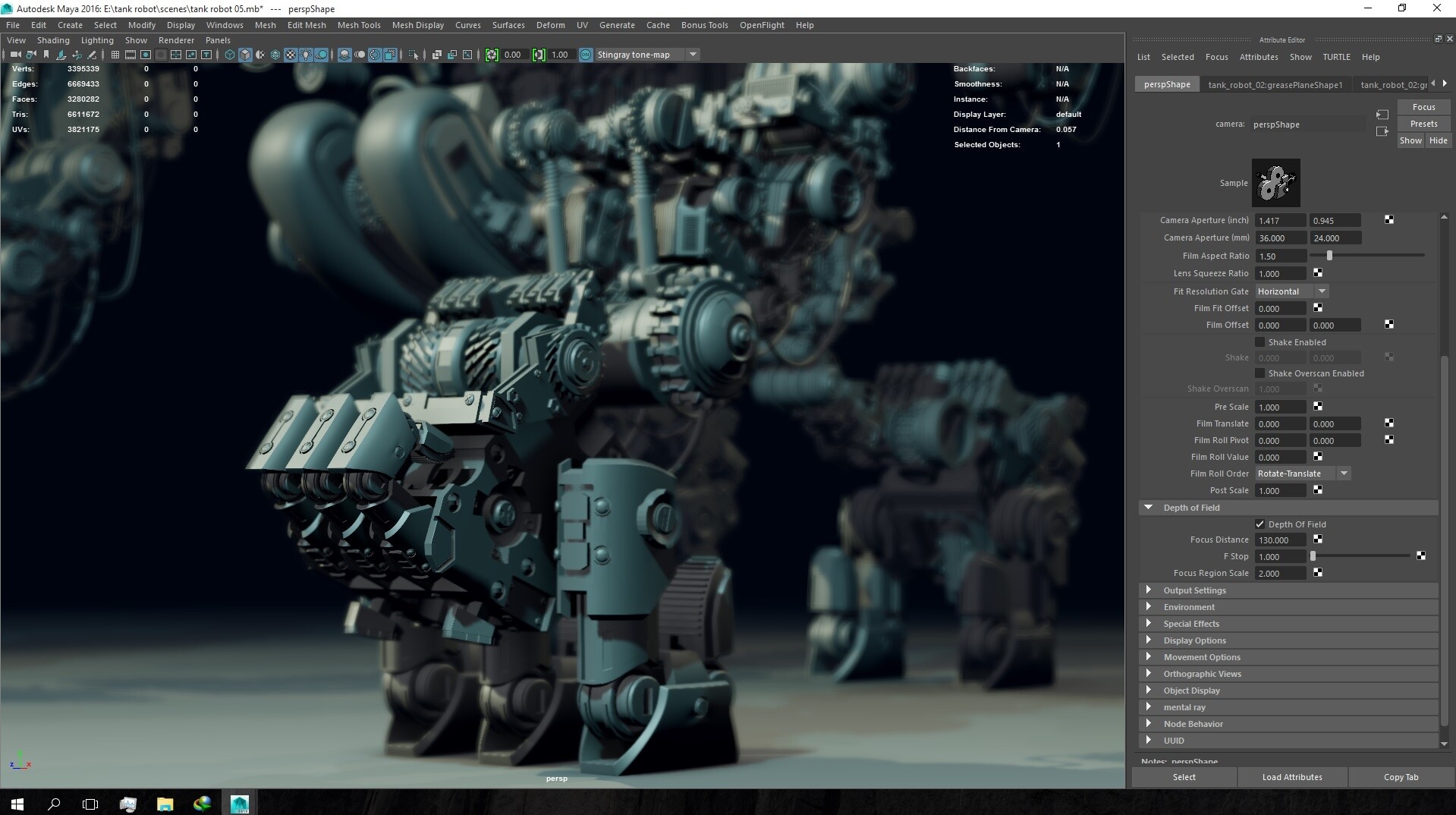 نمونه کار فرزین موید C - ROBOT (Gorilla version ) - تصویر 34