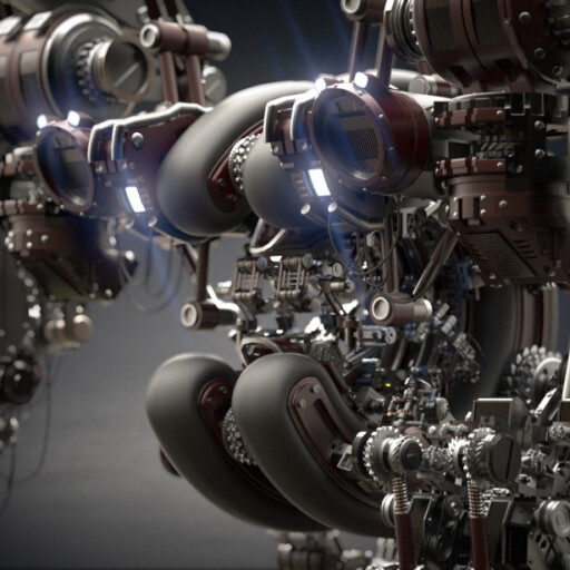 نمونه کار فرزین موید C - ROBOT (Gorilla version )