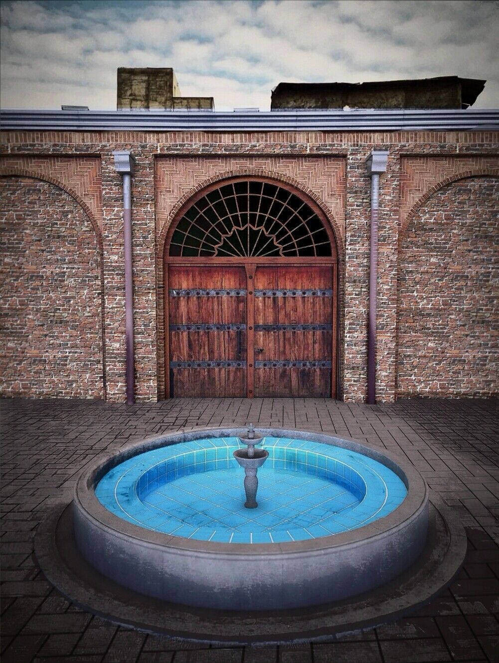 حیاط قدیمی طهران - تصویر 2709