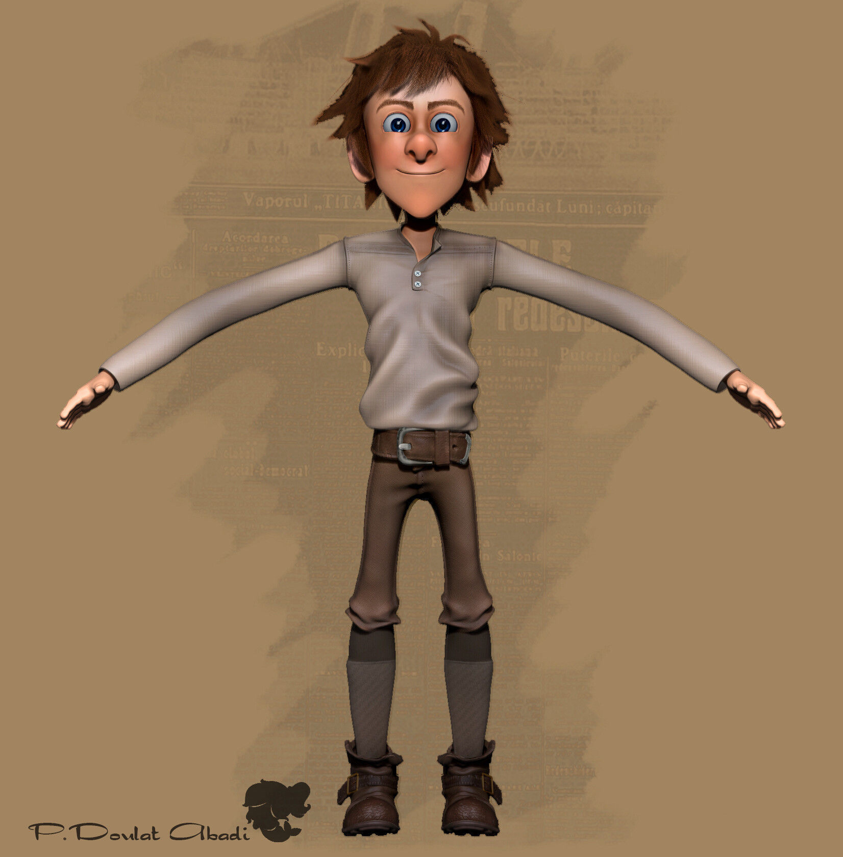 پسر روزنامه فروش - تصویر 2710