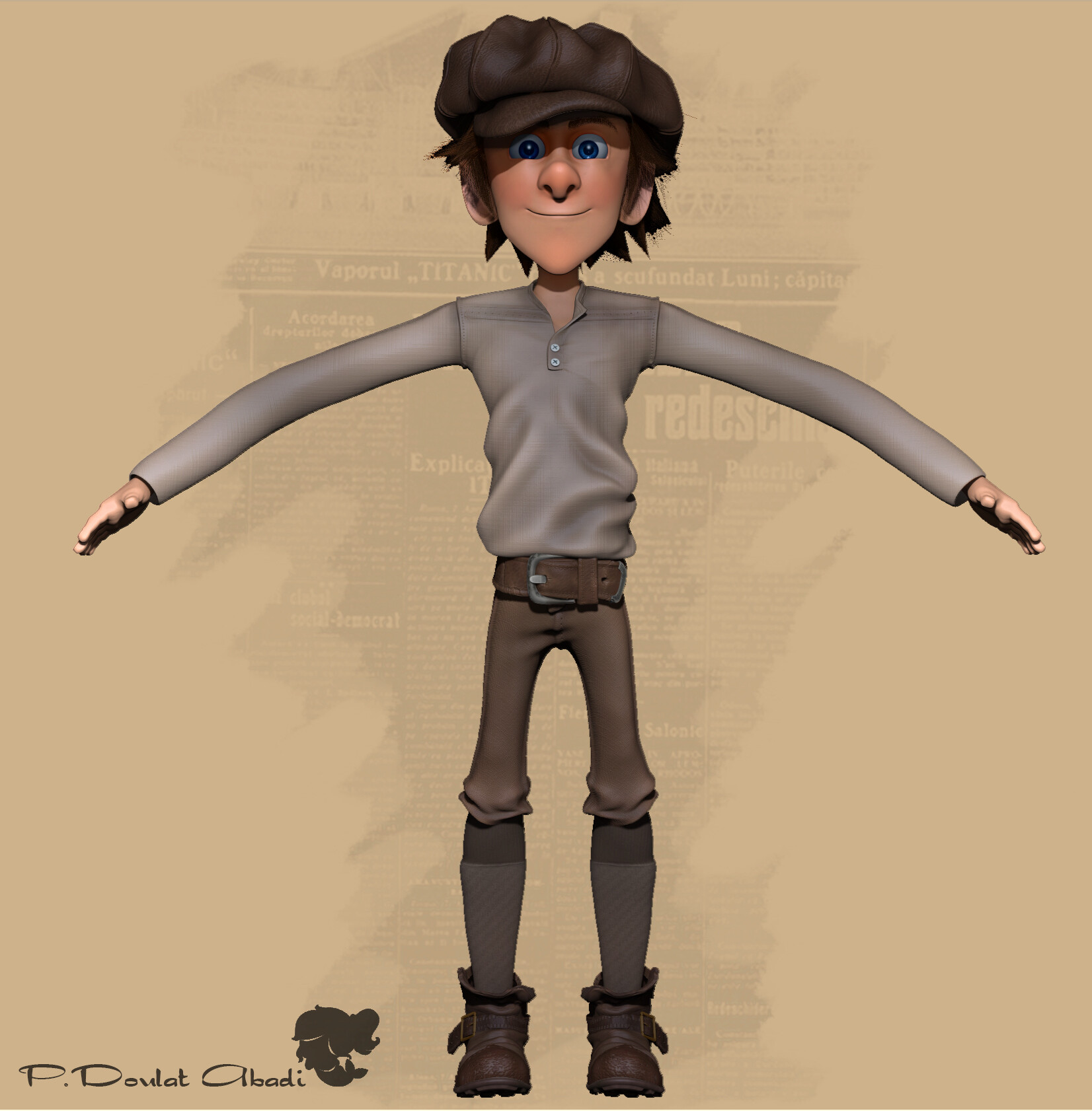 پسر روزنامه فروش - تصویر 2711