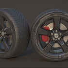 طرح رینگ Camaro ss