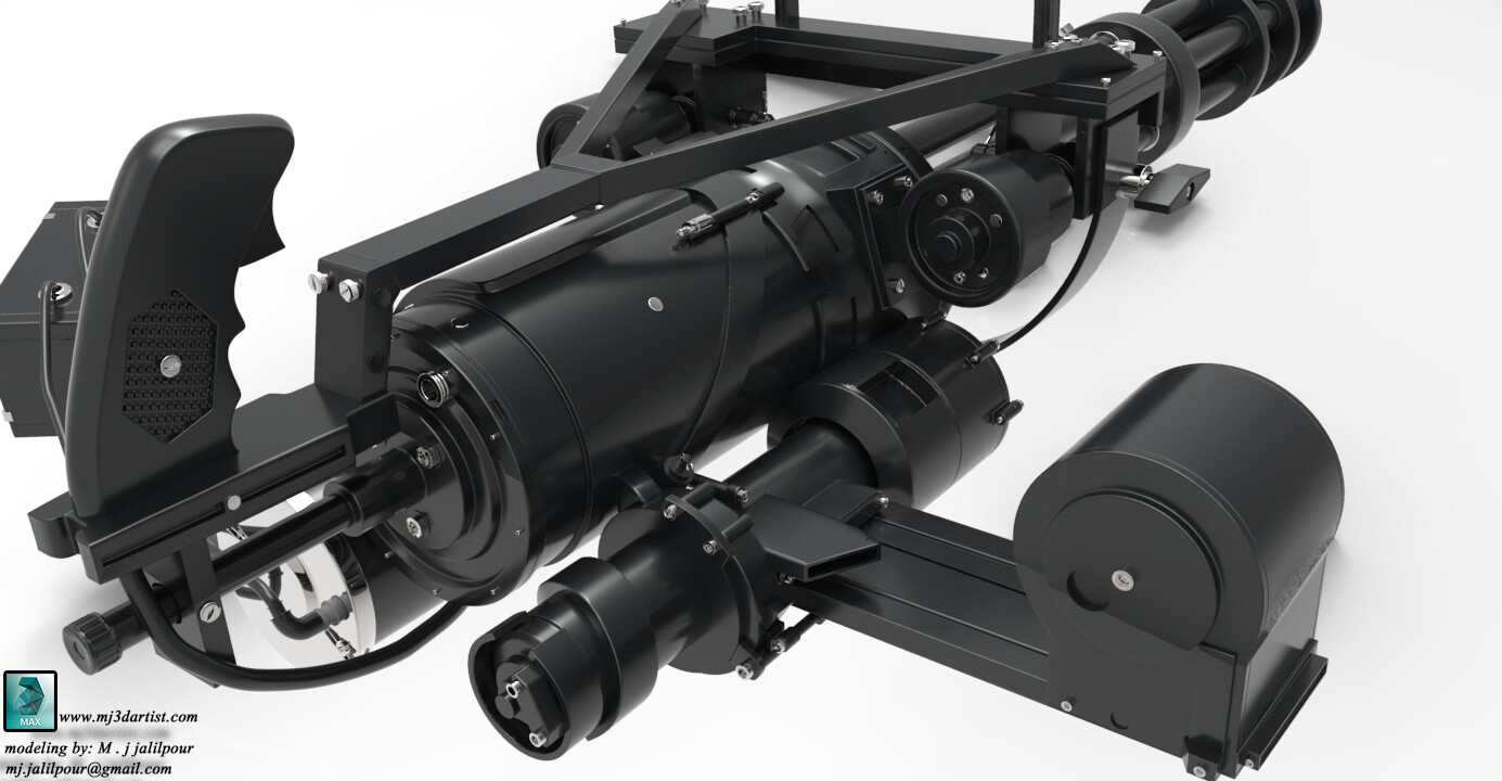 Modeling Mini Gun - تصویر 2638