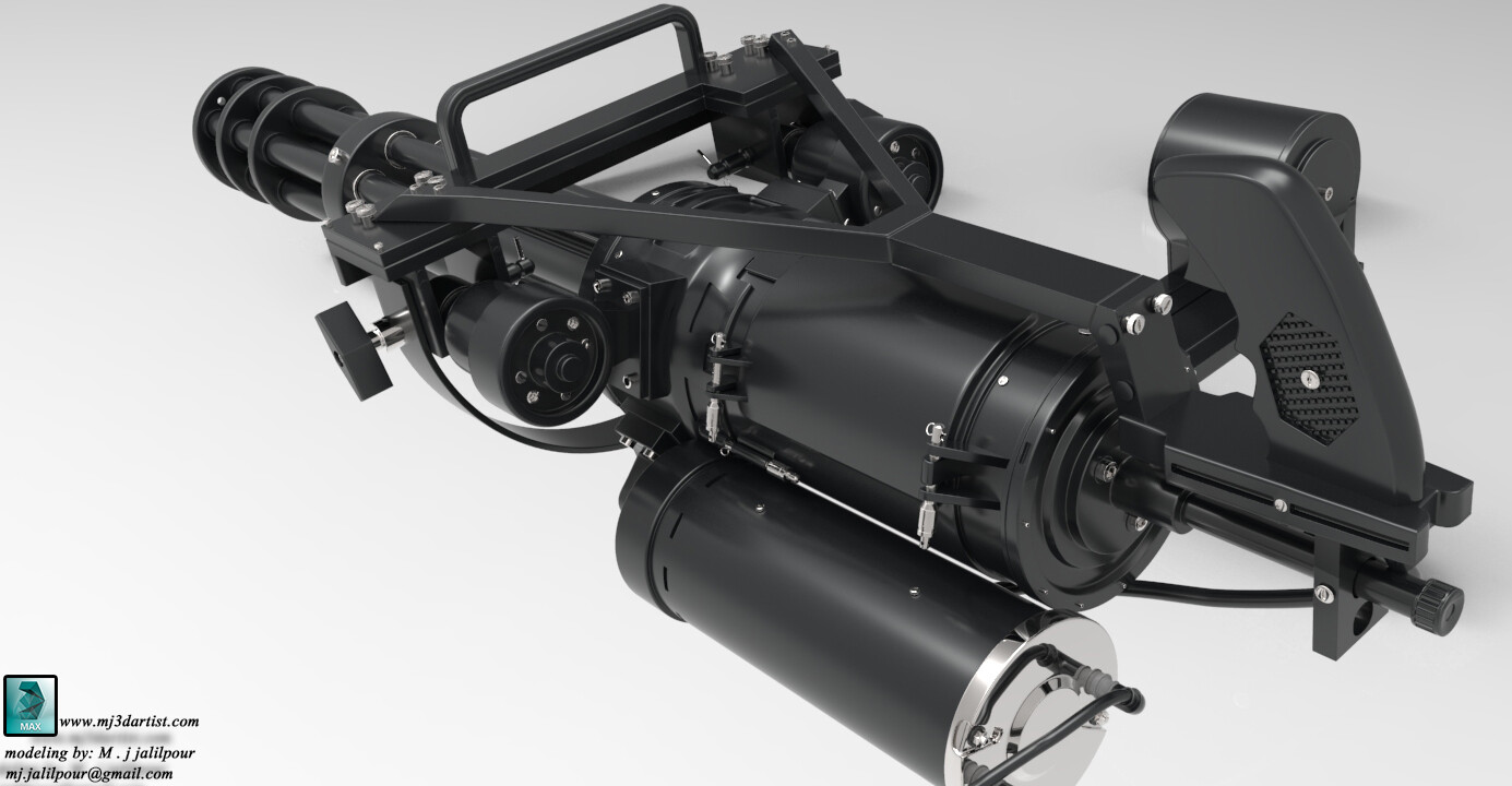 Modeling Mini Gun - تصویر 2639