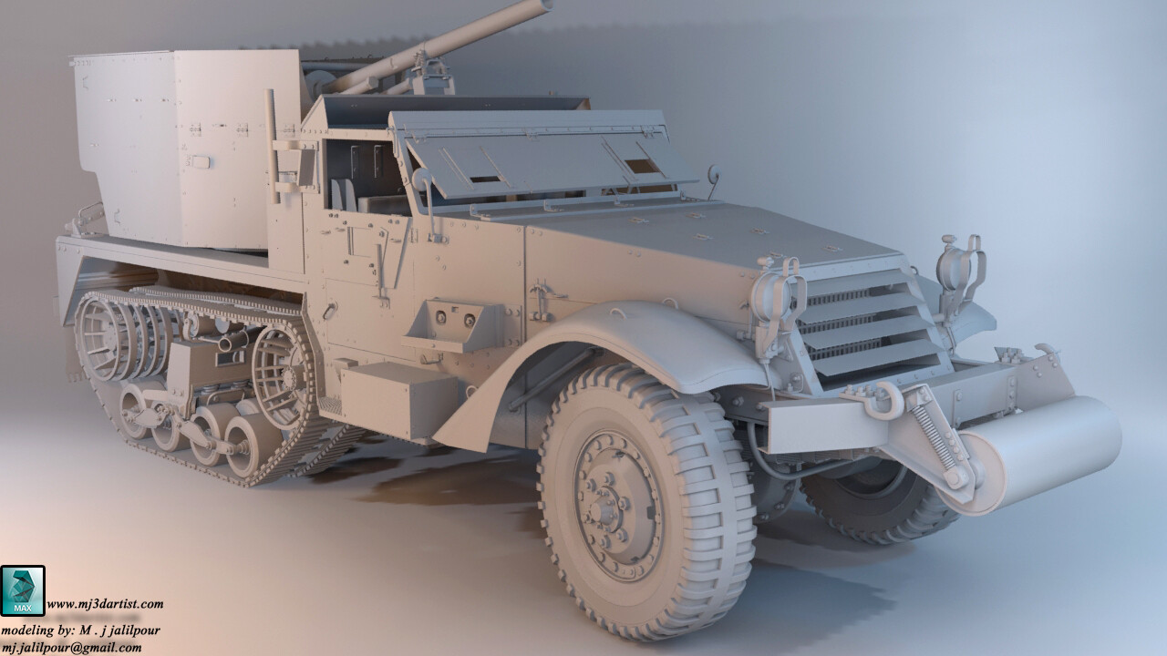 Modeling :Half Track - تصویر 2473