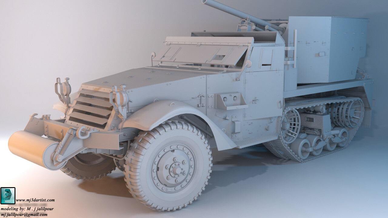 Modeling :Half Track - تصویر 2474