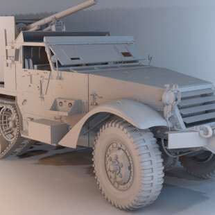 Modeling :Half Track