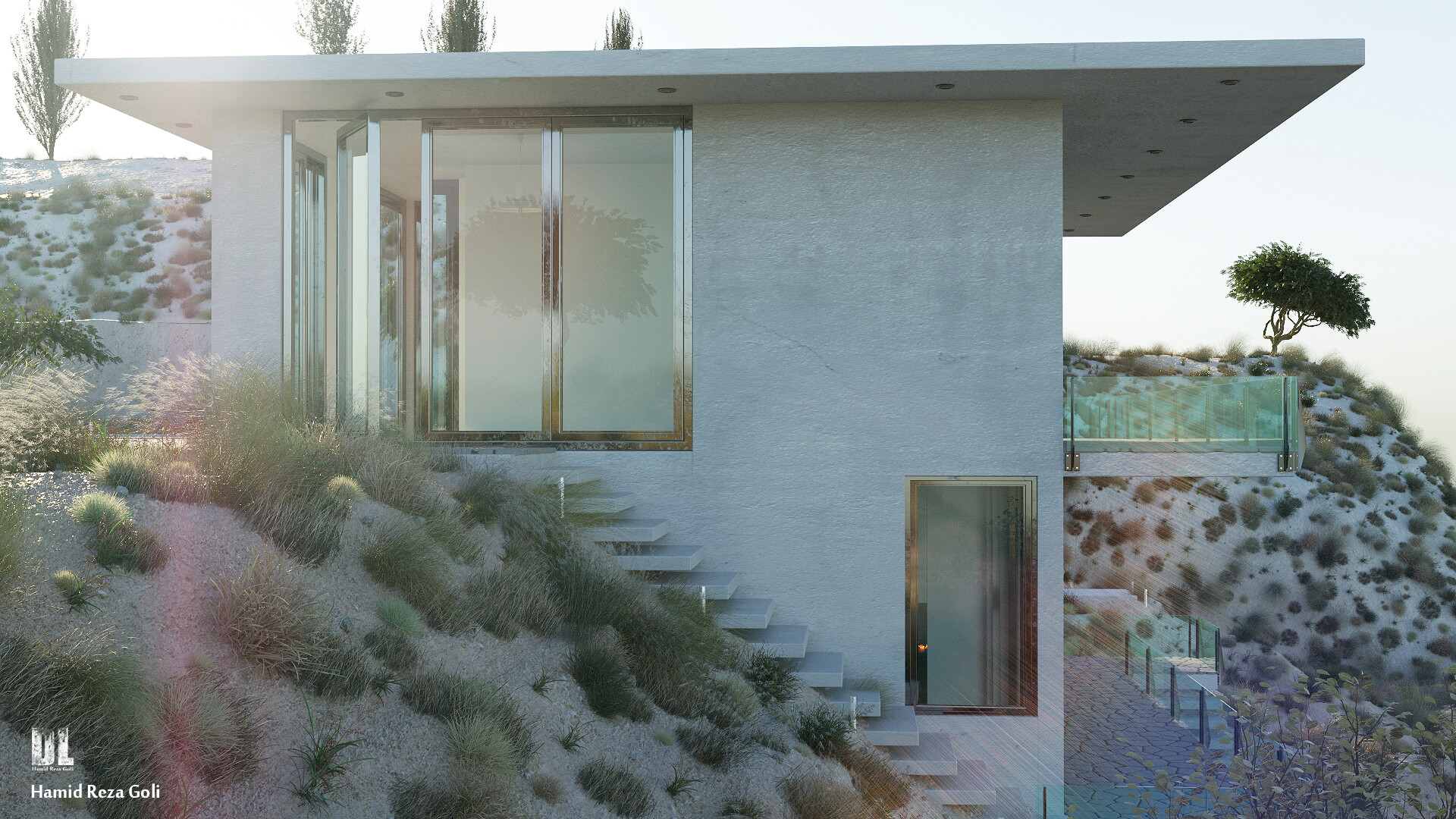 چند رندر دیگر از ویلا - تصویر 2496