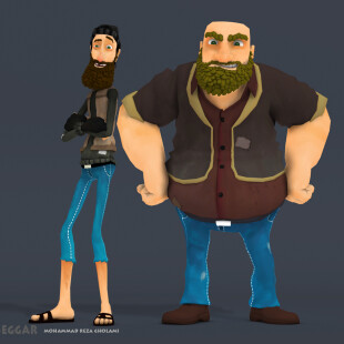 انیمیشن کوتاه گدا      The Beggar