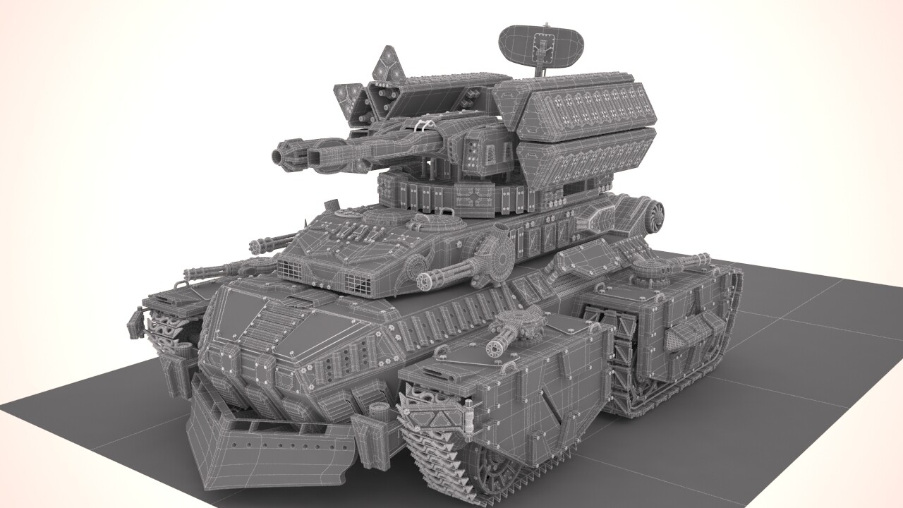 Modeling: Super Tank - تصویر 2125