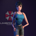 کاراکتر جین ، تو سبک کارتونی