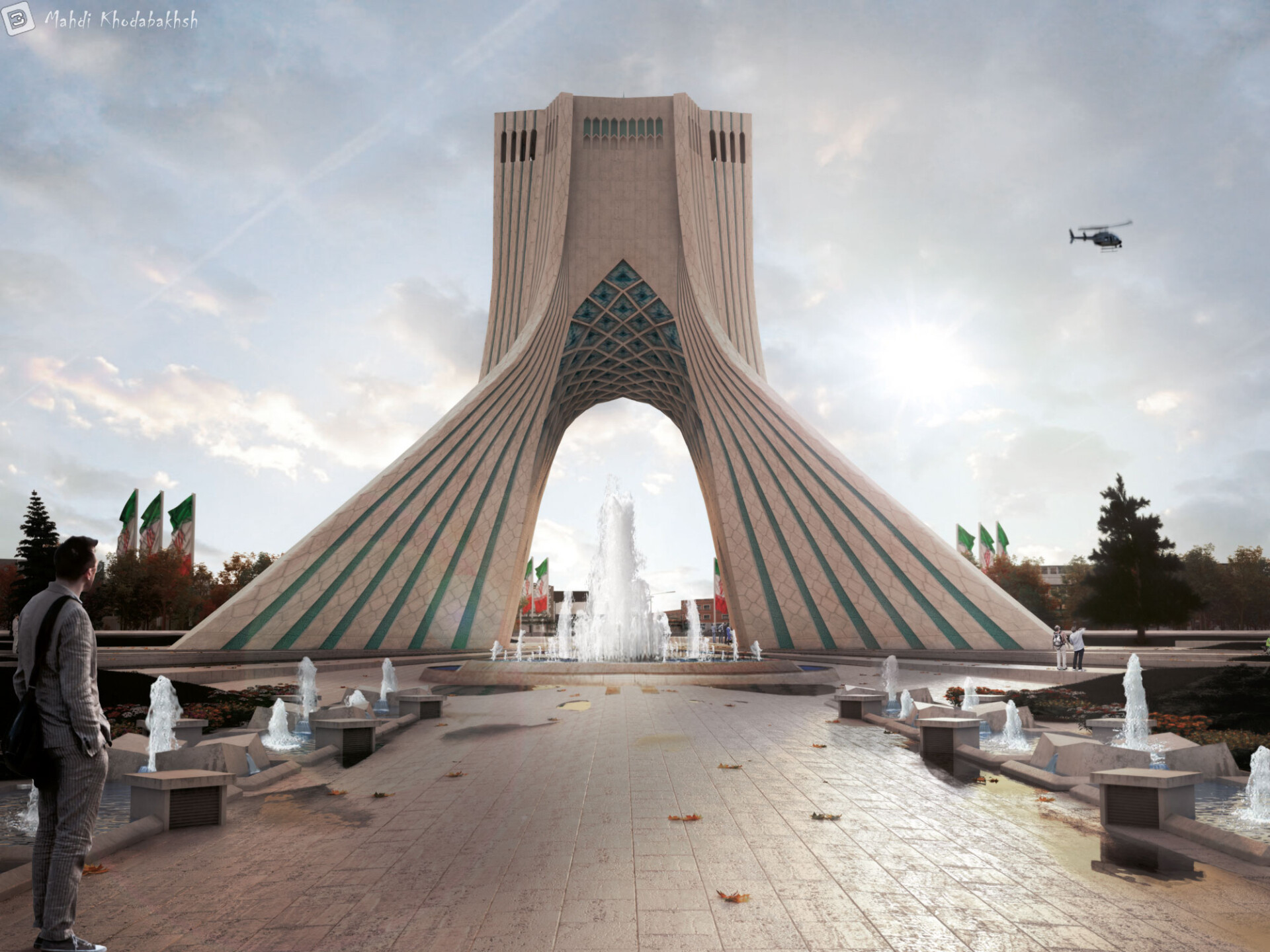 رندر آزادی - تصویر 2038