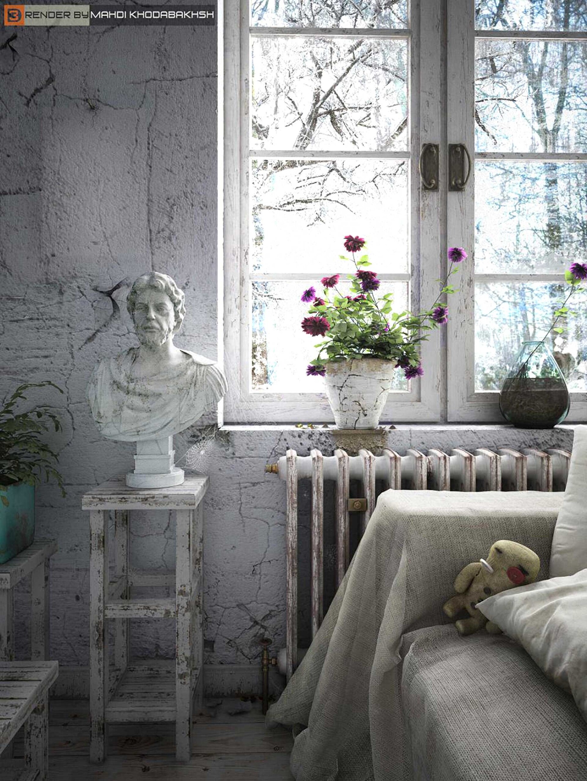 پنجره برفی - تصویر 1850