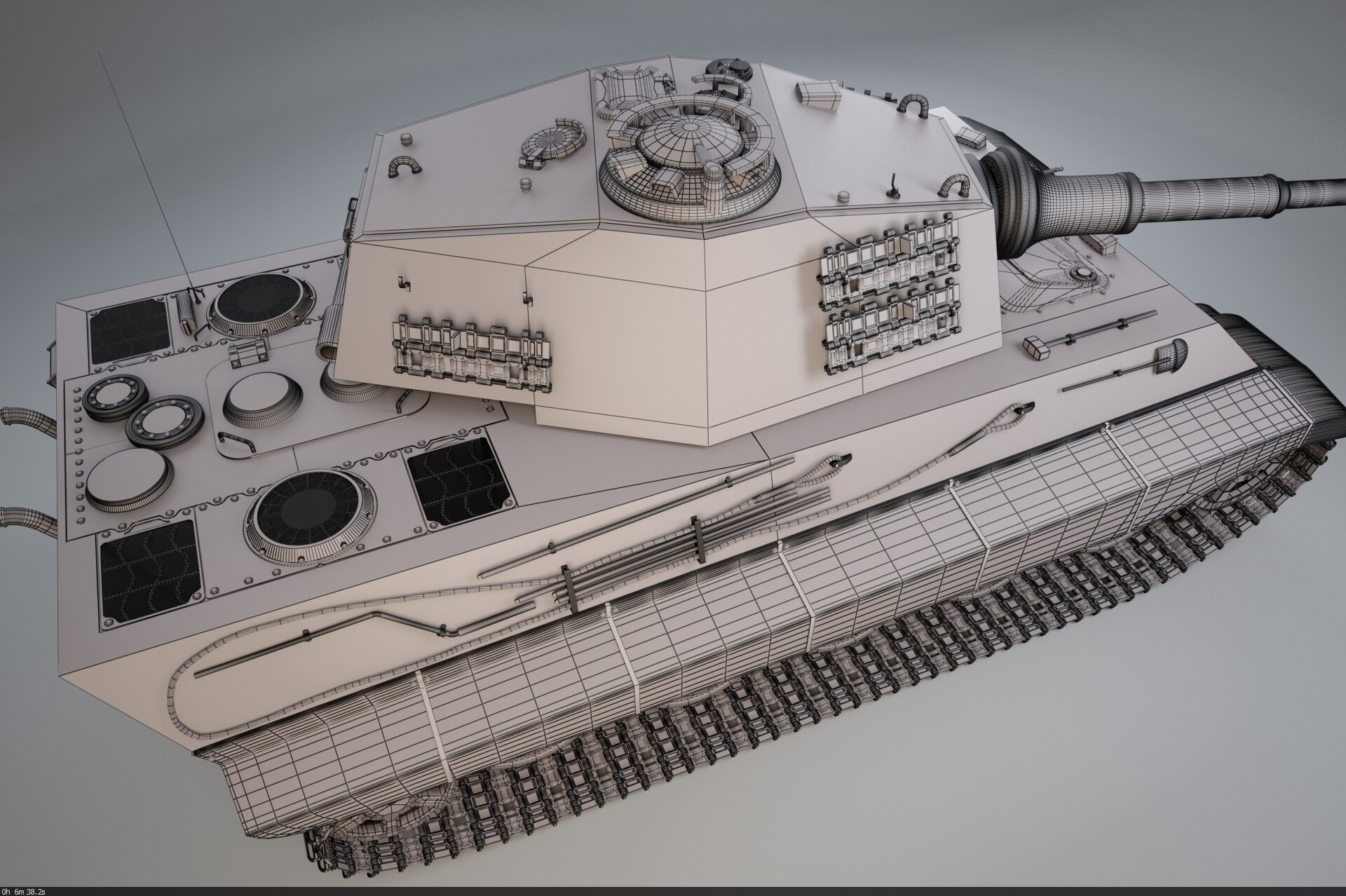 PzKpfw VI TIGER II - تصویر 1646