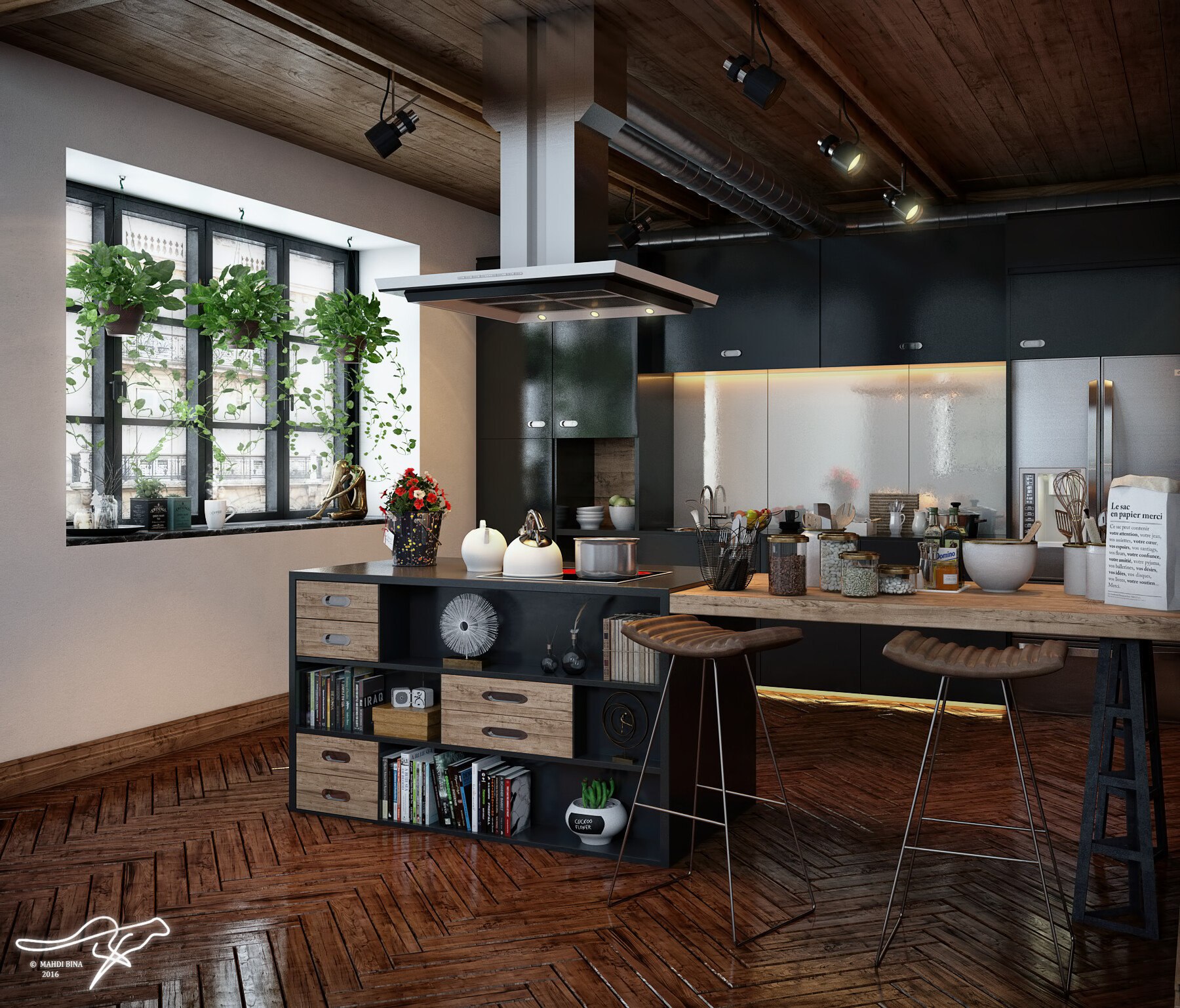 kitchen _ interior - تصویر 1578