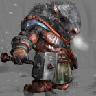 A Warrior From The Buffalo Tribe