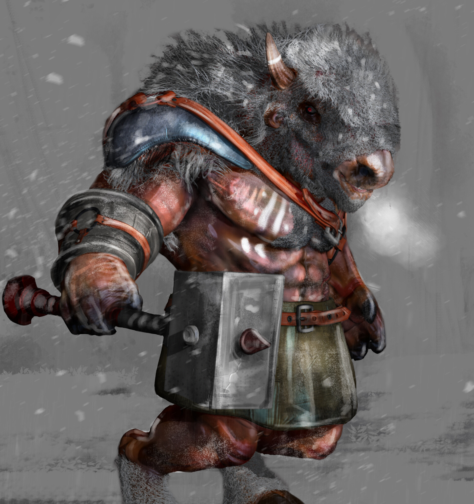 A Warrior From The Buffalo Tribe - تصویر 1624