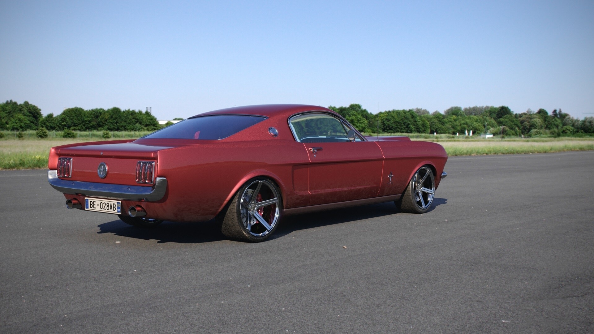 mustang 1965 RED (آپدیت شد) - تصویر 1513