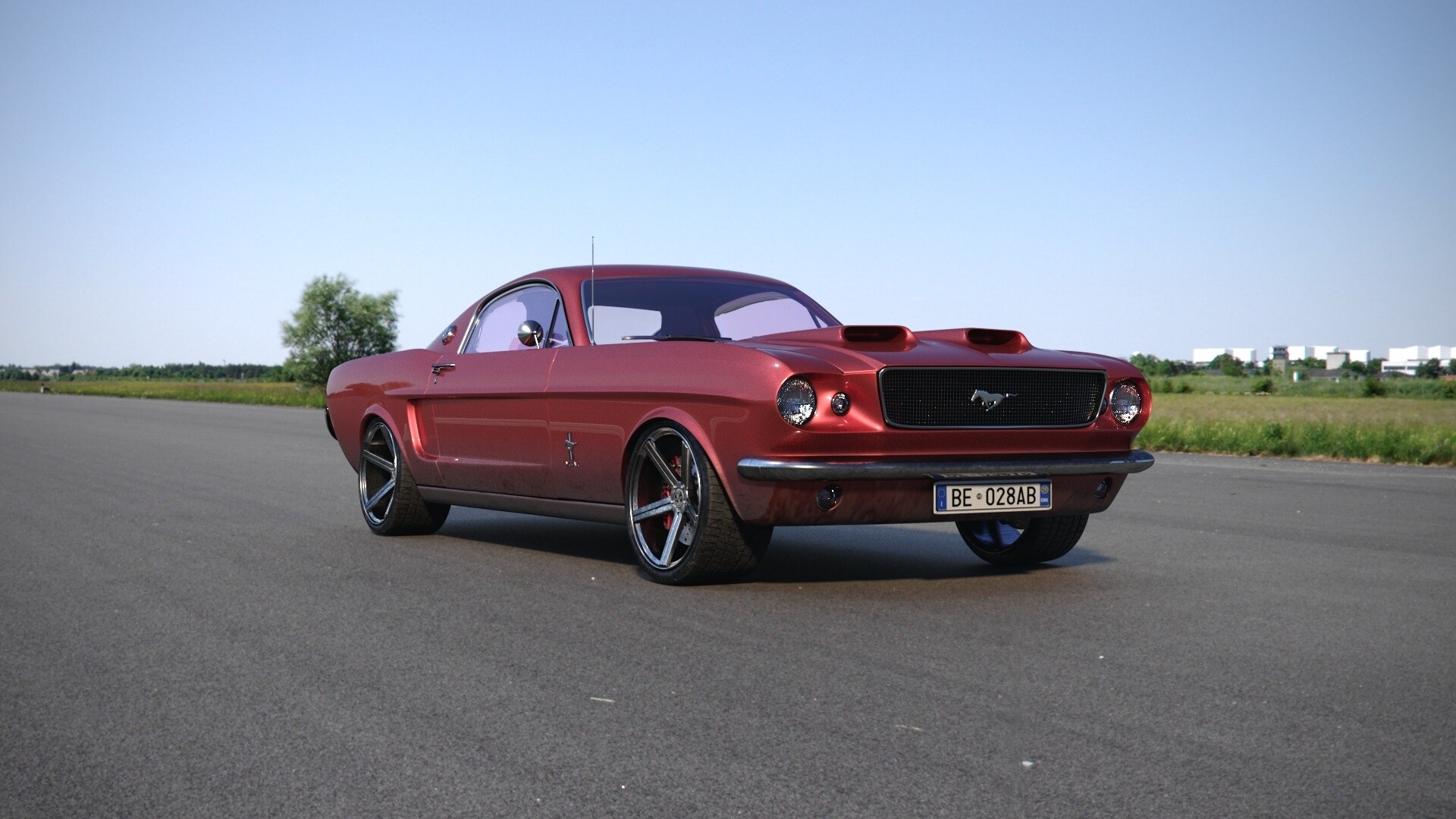 mustang 1965 RED (آپدیت شد) - تصویر 1514