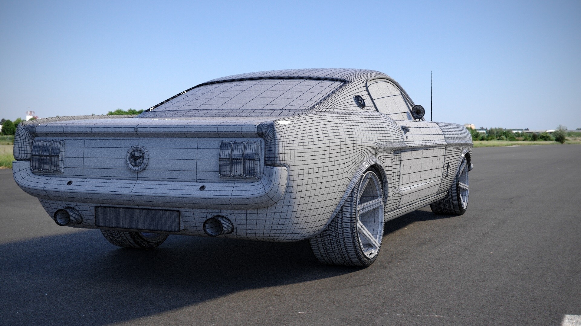 mustang 1965 RED (آپدیت شد) - تصویر 1515