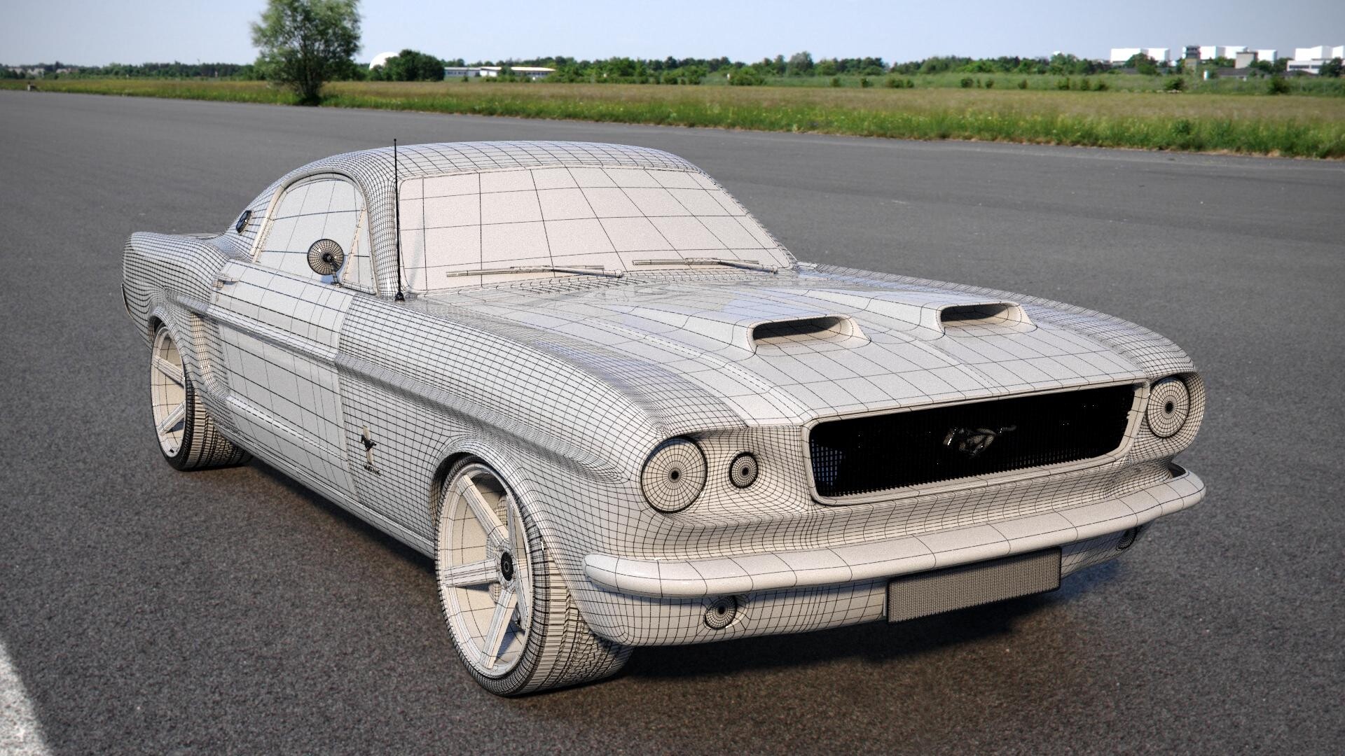 mustang 1965 RED (آپدیت شد) - تصویر 1516