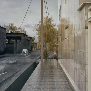 کوچه خیس(وایرفریم اضافه شد)