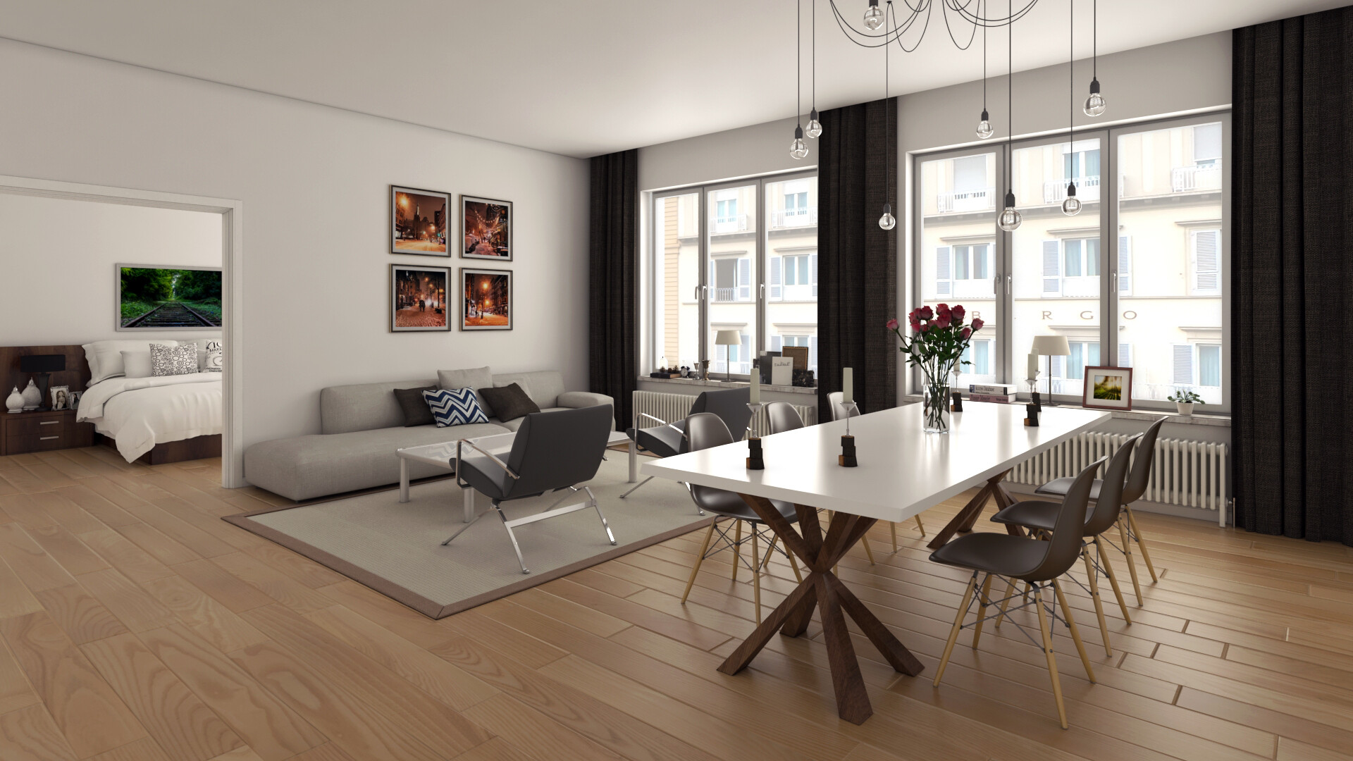 کار جدید بنده طرح معماری داخلی - تصویر 1404