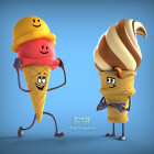 دنیای بستنی ها