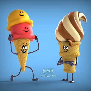 دنیای بستنی ها